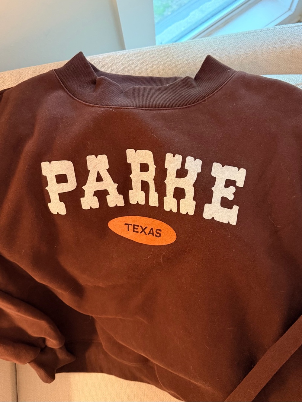 Viral PARKE Mock Neck with Texas Logo - Picture 2 of 5